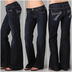 7 for all mankind Dojo Flip Flop Flare Jeans